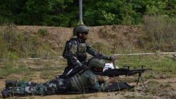 Satkopaska Koarmada III Menggelar Latihan Kualifikasi Kedua Menembak Senjata Bantu Di Lapangan Tembak Makorem 181 PVT, Sorong
