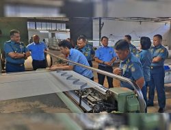 Koorsahli Kasal Melaksanakan Kunjungan Kerja Ke PT. Gajah Angkasa Perkasa Di Bandung, Jawa Bara