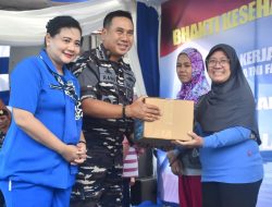 Komandan Lantamal III Diwakili Wadan Lantamal Melaksanakan Kunjungan Kerja Ke Markas Komando Pangkalan TNI AL Lampung