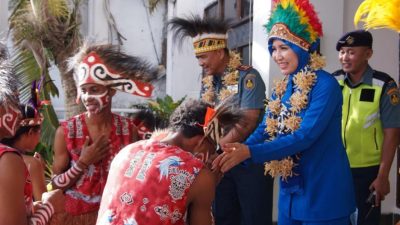 Danpuspenerbal Kunjungan kerja Ke Biak