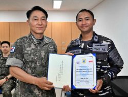 2 Bulan Perwira Terbaik TNI AL Di Korea Selatan Ikuti Pelatihan Kapal Selam