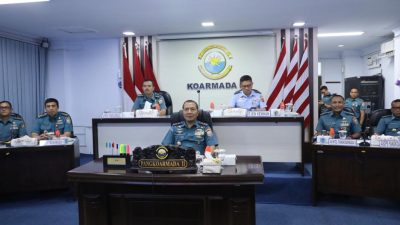 Pangkoarmada II Menghadiri Entry Meeting Satuan Tugas Penatausahaan Pemanfaatan Barang Milik Negara Sesi II di Lingkungan Kemhan Dan TNI Tahun 2025