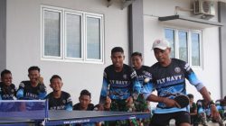 Wing Udara 3 Puspenerbal Biak Mengelar Pertandingan Tenis Meja Antar Satuan Dijajaran Wing Udara 3 Biak