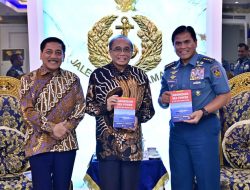 Kepala Staf Angkatan Laut Laksamana TNI Dr. Muhammad Ali,SE,,M,,M,M,Tr,Opsla,Menerima Kunjungan Prof. Dr. Ir. Indroyono Soesilo, M.Sc., Dan Prof. Dr. Marsetio Di Mabesal