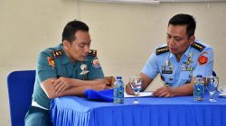 Perwira Tertua Lanal Sabang Menerima Tim Audit Kinerja Dan Ketaatan Itjen TNI
