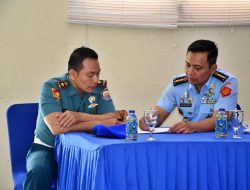 Perwira Tertua Lanal Sabang Menerima Tim Audit Kinerja Dan Ketaatan Itjen TNI
