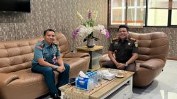 Komandan Lanudal Manado, Melaksanakan Kunjungan Courtesy Call Kepada Kepala Kejaksaan Negeri Minahasa Utara Di Kantor Kejaksaan Negeri Minahasa Utara