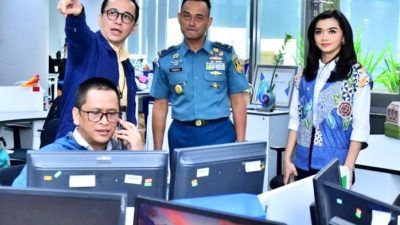 Kadispenal Beserta Staf Melakukan Kunjungan Ke Media Elektronik 