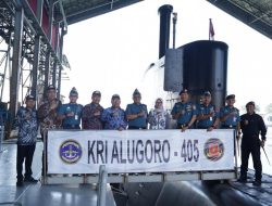 Pangkoarmada II Menerima Kunjungan Kehormatan Dari Ketua Badan Pemeriksa Keuangan Di Gedung VIP Nala, Markas Koarmada II, Ujung Surabaya