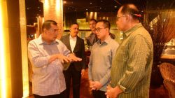 Dankormar Mendampingi Panglima TNI Melaksanakan Jamuan Makan Malam Dengan General Bryan Fenton, Commander of The United States Special Operations Command
