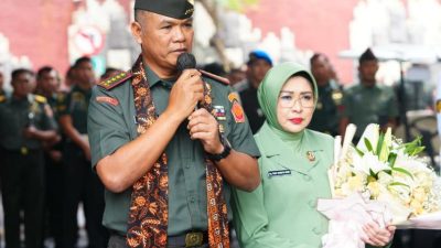 Wakil Panglima TNI Mengikuti Tradisi Pengantaran Tugas Di Mabesad