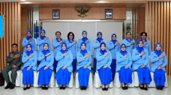 Ketua Gabungan Jalasenastri Puspenerbal Memimpin Acara Re Organisasi Pengurus Gabungan Jalasenastri Puspenerbal Di Gedung Aula Puspenerbal Juanda Sidoarjo 