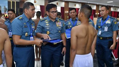Kepala Staf Angkatan Laut  Laksamana TNI Dr. Muhammad Ali,SE,,M,,M,M,Tr,Opsla, Turut Hadir Dalam Sidang Penentuan Akhir Tingkat Pusat Penerimaan Calon Taruna  Akademi TNI Tahun Anggaran 2025