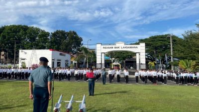 Lanal Sabang Melaksanakan Kegiatan Penandatanganan Pakta Integritas Dalam Pelaksanaan Seleksi Penerimaan Calon Bintara Dan Tamtama PK TNI AL Gelombang II TA. 2025