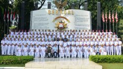 Kepala Staf Angkatan Laut Laksamana TNI Dr. Muhammad Ali, S.E., M.M., M.Tr.Opsla, Diwakili Oleh Danseskoal Upacara Pembukaan Pendidikan Reguler Seskoal Angkatan Ke-64 TA 2025
