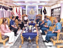 Kepala Staf Angkatan Laut Laksamana TNI Dr. Muhammad Ali,SE,,M,,M,M,Tr,Opsla,Menerima Kunjungan Wakil Menteri Desa Dan Pembangunan Daerah Tertinggal Di Mabesal Cilangkap Jakarta