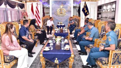 Kepala Staf Angkatan Laut Laksamana TNI Dr. Muhammad Ali,SE,,M,,M,M,Tr,Opsla,Menerima Kunjungan Wakil Menteri Desa Dan Pembangunan Daerah Tertinggal Di Mabesal Cilangkap Jakarta