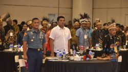 Dansatmar Hadir Mewakili Panglima Komando Armada III Pada Pembukaan Jambore Masyarakat Adat Papua Barat Daya 2025