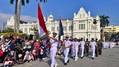 TNI AL Ikut Asean Navis City Parade Dan Cultural Performance 3rd Asean Multilateral Naval Exercise 2025