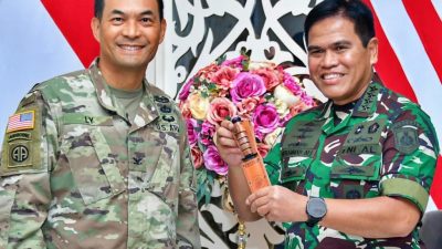 Mempererat Hubungan Pertahanan Kepala Staf Angkatan Laut Laksamana TNI Dr. Muhammad Ali,SE,,M,,M,M,Tr,Opsla,Terima Audensi Chief ODC Kedubes AS Di Wisma Elang Laut, Jakarta